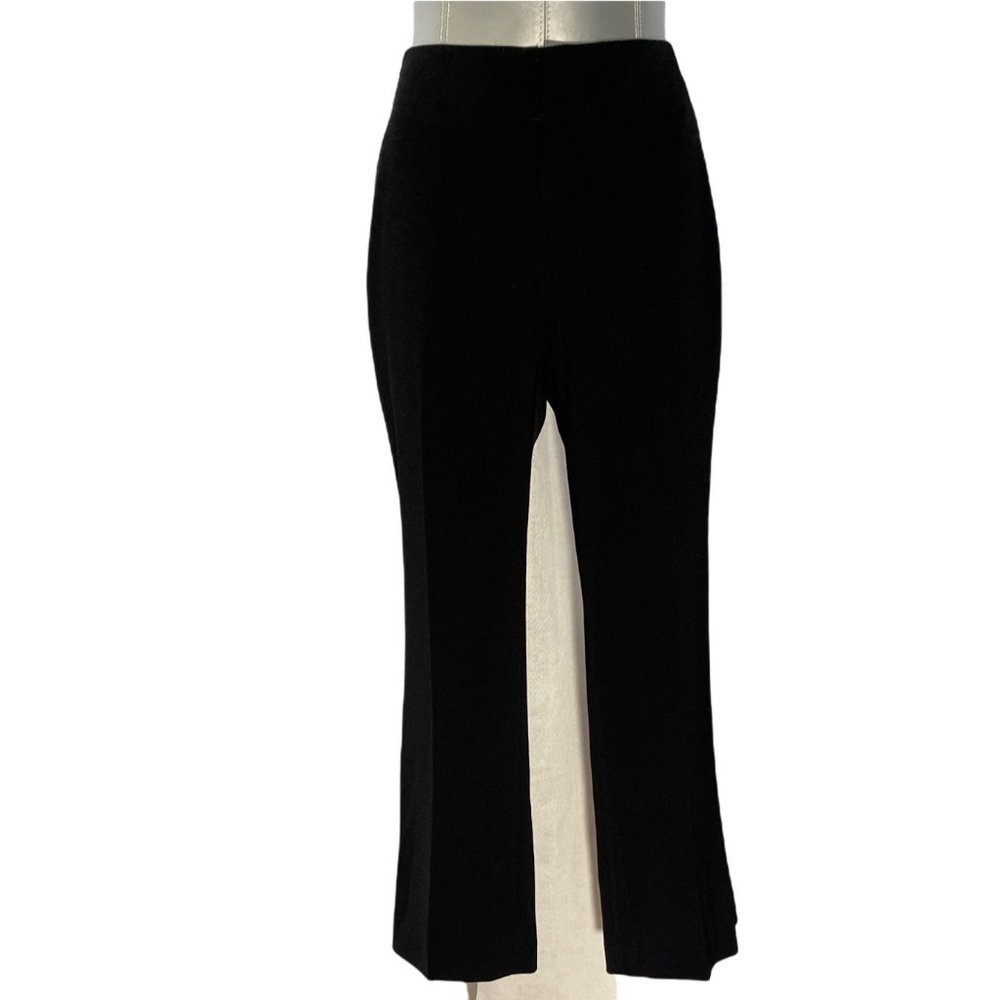 Brochu Walker S Pants Solid Blackโ Stretch Split Ankle detail Hip Pockets Career
